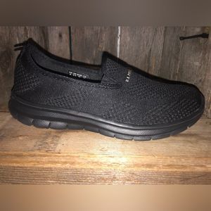 Ralph Lauren polo black slip on Non-slip very light size 8 shoes